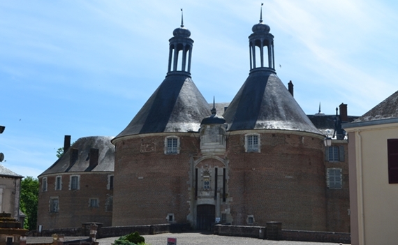 Het kasteel in Saint Fargeau